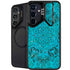 Blue Zen Ginseng Galaxy S25 Kickstand Case